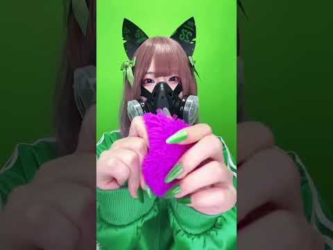 【ASMR】紫のものでASMR！#shorts #ASMR #ASMR屋さん #四葉の抹茶