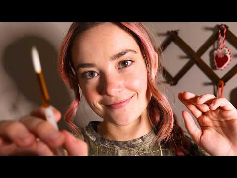 ASMR Observing & Inspecting Your Ears And Face! Sounds On Your Ears! Whispered