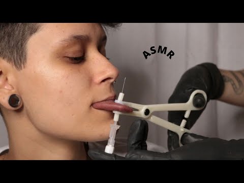 ASMR APLICADO| FURANDO A LINGUA