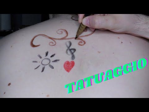 🖌 VIENI A FARE UN TATUAGGIO RILASSANTE 🖌 ASMR ITA