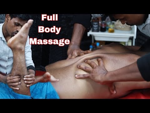 ASMR Full Body Bed Massage For No Tension Deep Sleep | Back Body And Leg Massage | Foot Massage