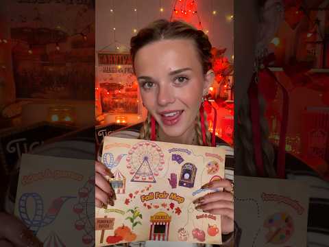 #asmr The Fall Fair Is Tomorrow!! 🎃🎡🎠 #carnival #asmrsounds #asmrvideo #fall #asmrshorts