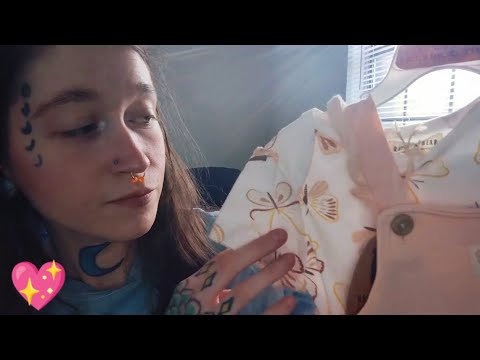 ASMR 🤍 baby clothing haul