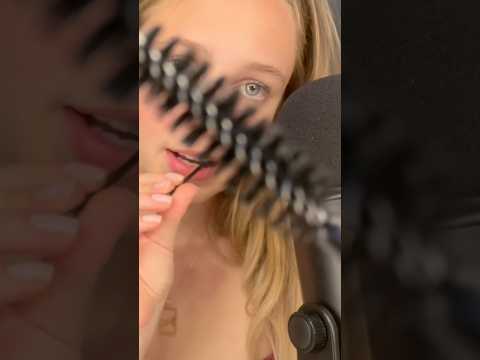 ASMR Doing Your Eyebrows #visualtingle #triggersforsleep #makeup #tingles #eyebrows