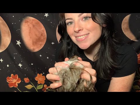 ASMR - Hair Wash & Brush 🧼💆🏻‍♀️ (experimental?)