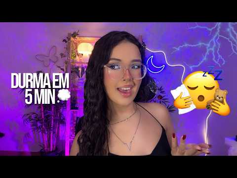ASMR para pessoas que PRECISAM dormir agora 🥱 | mouth sounds, cafuné...