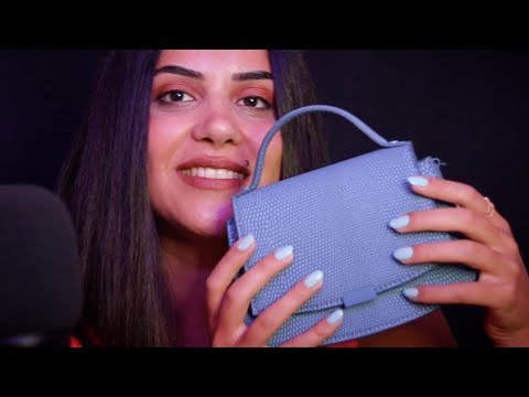 Arabic ASMR بائعة الحقائب 👜 تعالي ساعدك تختاري شنطة تلبقلك اي اس ام ار