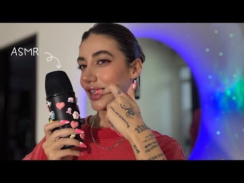 ASMR/ Spit Painting / Lipgloss Sound / Scratching you❤️‍🔥