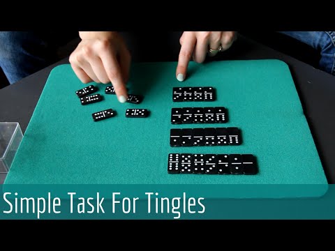 Tiny Dominoes For Major Relaxation & Tingles - ASMR