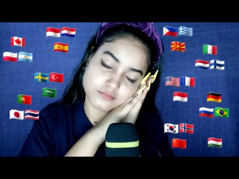 ASMR Whispering *Sweet Dream* in 35++ Different Languages