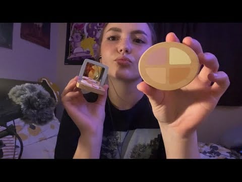 ASMR Doing your Wooden Makeup and Hair💅🌸
