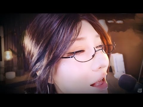 ASMR relax shop I 张爱玲 颜面崩坏 微表情 口腔声音 口水画 捂耳
