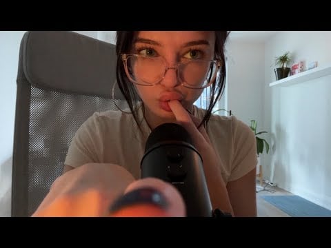 ASMR ☆ Mouth Sounds, Nail Biting, Teeth Tapping 