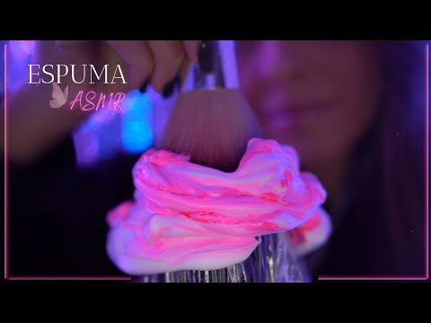 ASMR con ESPUMA para DORMIR 💤 | sonidos cosquillosos | ✨