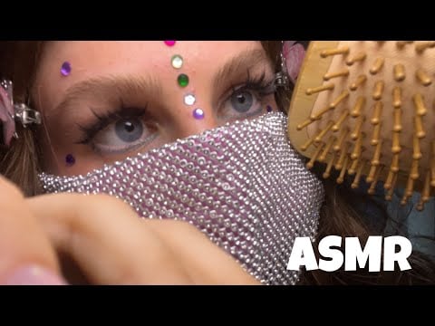 ASMR | Garden Fairy 🧚‍♀️ braids your hair | roleplay 
