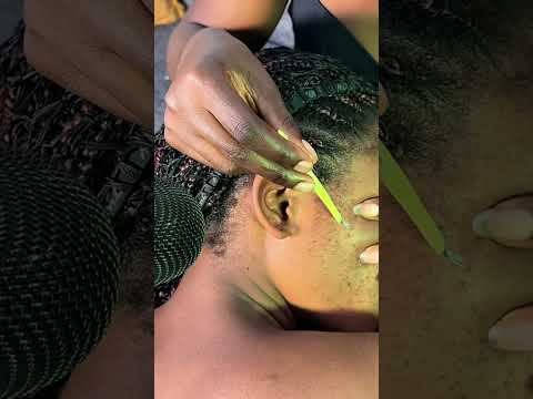 Ear cleaning and nitpicking with gum chewing for sleep #asmrbygracejohn