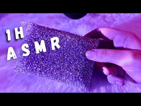 ASMR Best Trigger for Sleep (No Talking) Scratches on the Sponge | asmrcaah