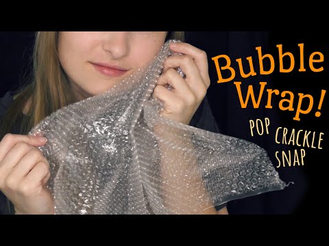 ASMR | Most Satisfying Bubble Wrap Crinkles and Pops!