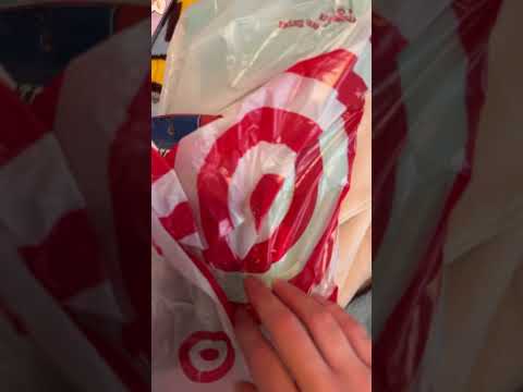 ASMR Target Grocery Bag Sounds #asmrsounds #relax #scratchytapping #asmr #satisfying #relaxingsound