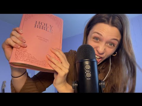 ASMR/ No talking after 2:40. Fast and somewhat aggressive hand sounds, gripping, tapping, etc.