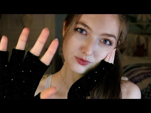 ASMR Relaxing Visuals w/ Star Gloves & Whispers ✨ Counting & Personal Attention