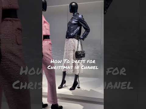 How To Dress for Christmas in Chanel