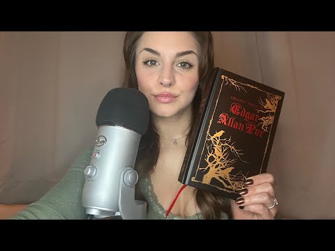 ASMR Whisper Reading Edgar Allan Poe Poems