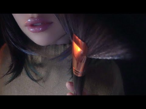 Best Way to Sleep - ASMR Slow Brushing, Whispers and Inaudible Whispering