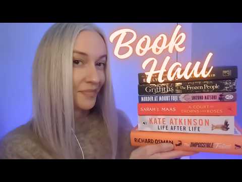 ASMR | Book Haul rambles