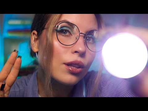 ASMR The Most Detailed CRANIAL NERVE EXAM You've Seen | Hearing Test,Eye Exam,Taste,Smell