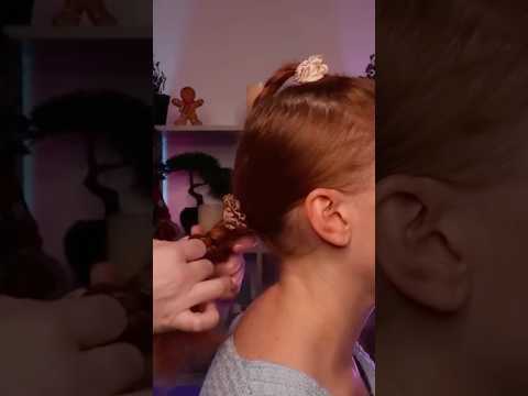 ASMR Perfectionist Hair Play #asmr #bebravebeyouasmr #asmrrealperson #asmrhair