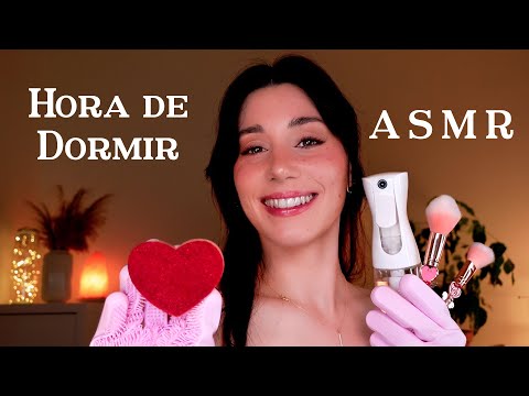 ASMR PARA DORMIRTE CONMIGO ❤️💗 Triggers Relajantes 💤 Sin Editar y Sin Cortes 🙈 en Español