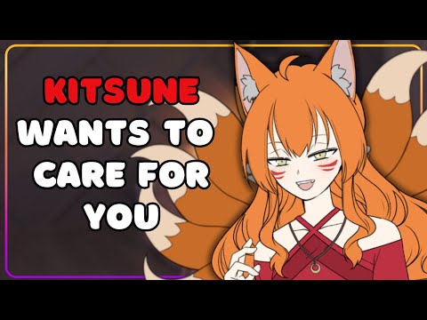 Kitsune visits you and helps you fall asleep  [F4A]