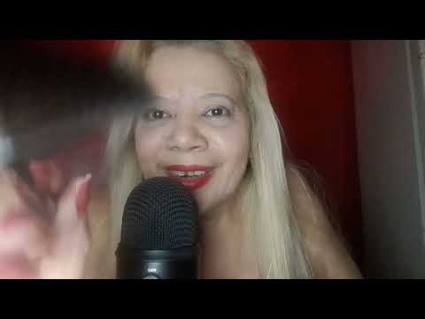 ASMR : Cafuné  com  outros gatilhos até  você  dormir. 🥱🥱