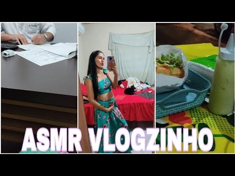 ASMR VLOG: CONSULTA PRÉ NATAL ( perda de líquido amniótico??)