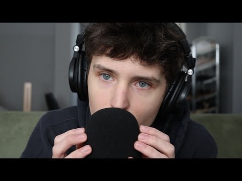 ASMR Mouth Sounds With Hand Movements And Tapping