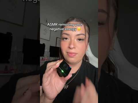 ASMR removing your negative energy- mouth sounds #asmr #asmrperls #asmrmouthsounds