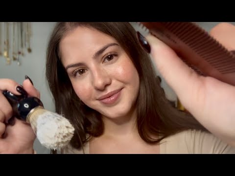 ASMR - Barbería Relajante para Dormir (corte, afeitado y masaje capilar) ✂️🪒💆🏻