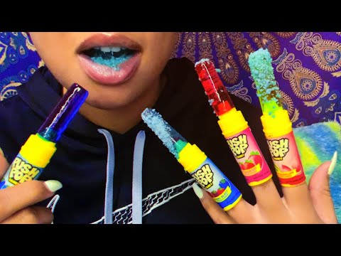 ASMR | Push Pop & Pop Rocks Candy 🍭