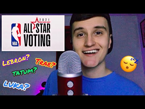 NBA 2021 All-Star Game Voting 🏀 (ASMR)