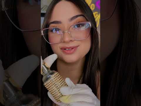 ASMR:APLICAÇÃO DE BOTOX 💉 #asmr #relax