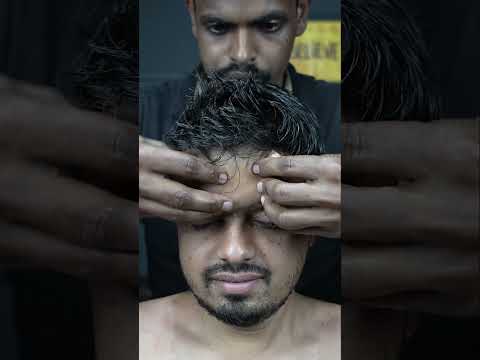 Deep Tissue Back Body ASMR Massage By Strong Wrist Barber #shorts