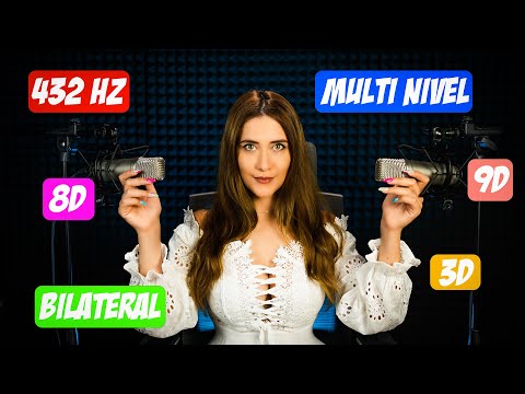 ASMR 432 hz, 3D, 4K, MULTINIVEL, 8D, 9D Y BILATERAL! Tu Eliges | Asmr español | Asmr with Sasha