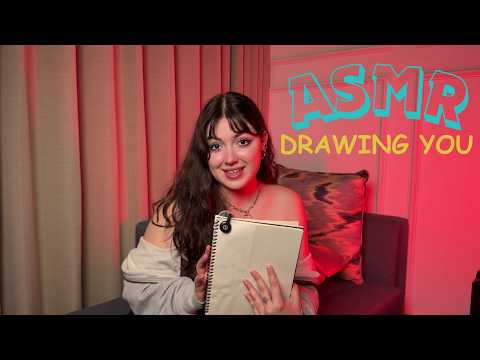 ASMR Role Play by Iva Berg | Girl Next Door Draws You