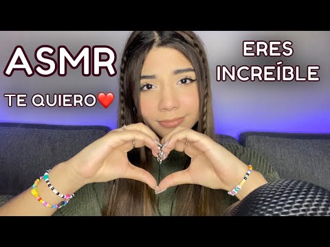 ASMR ROLEPLAY ESPAÑOL / TU NOVIA te DA BESOS y te DICE palabras bonitas❤️‍🔥(video para Oduber)