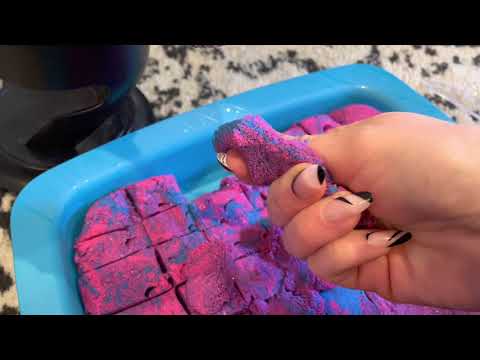 ASMR! Playing With Moon Sand!