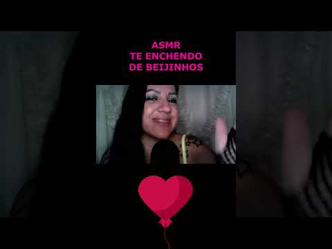 ASMR-SHORTS TE ENCHENDO DE BEIJOS💋#asmr #rumo2k #shorts