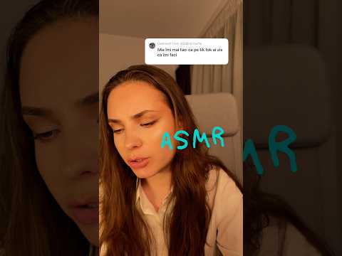 ASMR custom in romana 🇷🇴 #asmr #asmrsounds #asmrvideo #romana