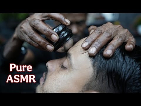 Ultimate Relaxation: ASMR Rolling Ball Head Massage for Tension Relief | Old School Massage Therapy