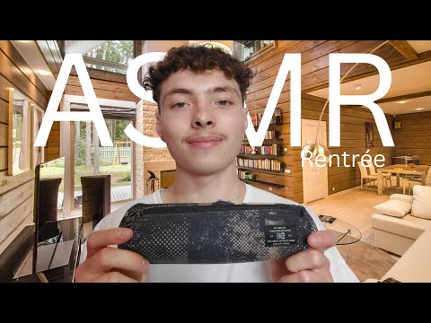 ASMR : Roleplay🎒C'est la rentrée on fait ton sac🎒